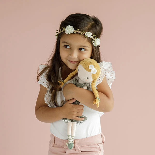 Knuffelpop Julia 35cm - Little Dutch 5 Knuffelpop Julia 35cm - Little Dutch - Afbeelding 5