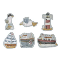 Little Dutch 6 In 1 Vormen Puzzels Sailors Bay -Little Thingz little dutch little dutch 6 in 1 vormen puzzels sa 3
