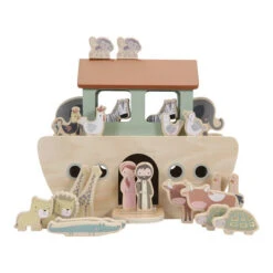 Little Dutch Ark Van Noach Houten Speelset -Little Thingz little dutch little dutch ark van noach houten spe 3