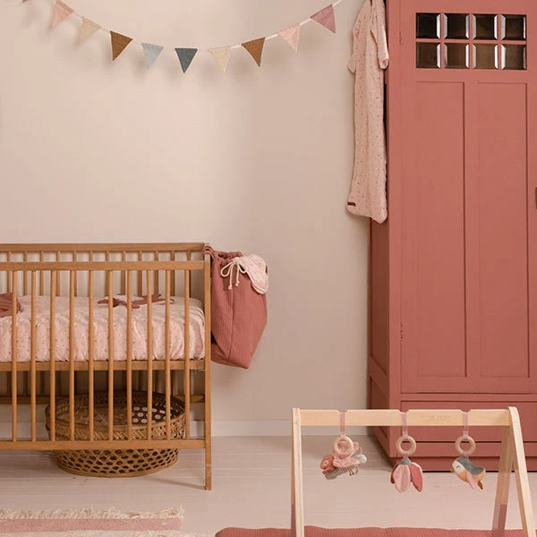 Little Dutch Badcape Pure Pink Blush - 75x75 Cm 5 Little Dutch Badcape Pure Pink Blush - 75x75 Cm - Afbeelding 5