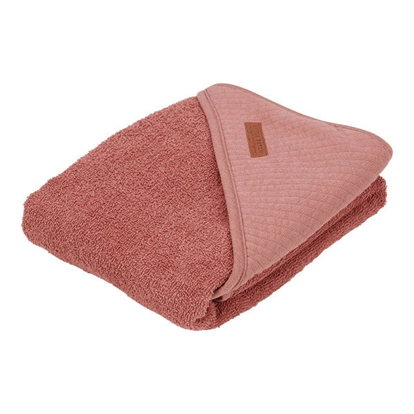 Little Dutch Badcape Pure Pink Blush - 75x75 Cm 1 Little Dutch Badcape Pure Pink Blush - 75x75 Cm