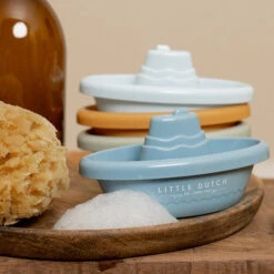 Little Dutch Badspeelgoed Stapelbare Badbootjes Blue -Little Thingz little dutch little dutch badspeelgoed stapelbare 2