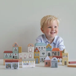 Little Dutch Houten Blokken Stad -Little Thingz little dutch little dutch houten blokken stad 2