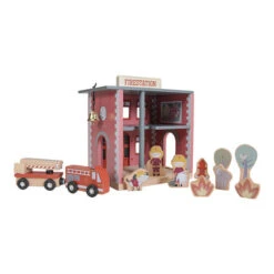 Little Dutch Houten Speelset - Brandweerkazerne -Little Thingz little dutch little dutch houten speelset brandwee 5