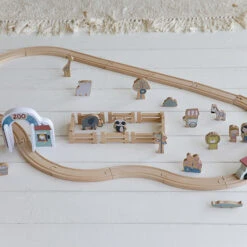Little Dutch Houten Speelset - Dierentuin -Little Thingz little dutch little dutch houten speelset dierentu 6