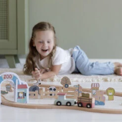 Little Dutch Houten Speelset - Dierentuin -Little Thingz little dutch little dutch houten speelset dierentu 8