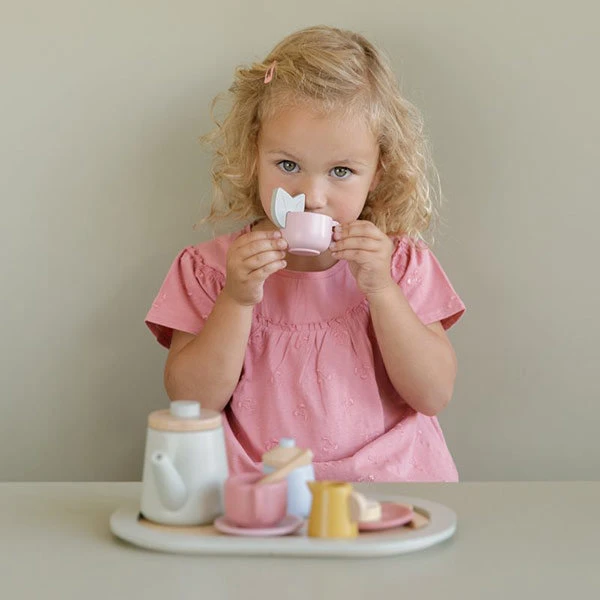 Little Dutch Houten Theeservies 2 Little Dutch Houten Theeservies - Afbeelding 2