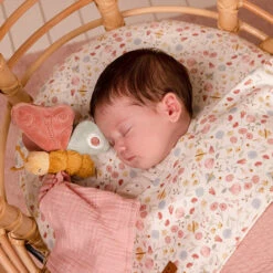 Little Dutch Knuffeldoek Ster Flowers & Butterflies -Little Thingz little dutch little dutch knuffeldoek ster flowers 4