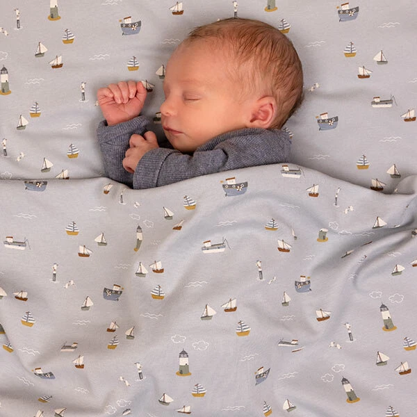 Little Dutch Knuffeldoek Ster Sailors Bay Blue 7 Little Dutch Knuffeldoek Ster Sailors Bay Blue - Afbeelding 7