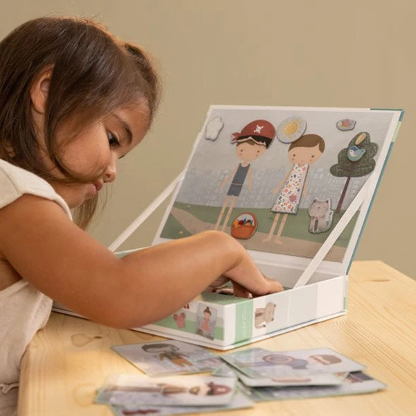 Little Dutch Magnetisch Speelbord Jim & Rosa 1 Little Dutch Magnetisch Speelbord Jim & Rosa