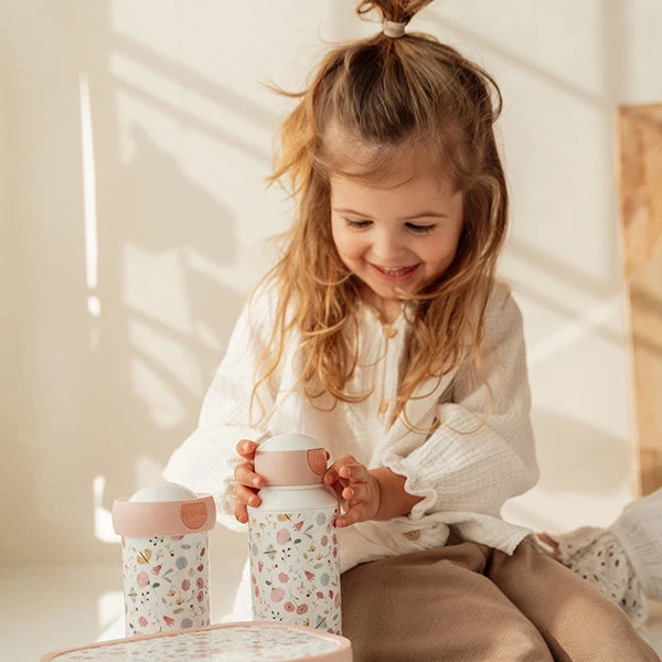 Little Dutch Mepal Brooddoos Flowers & Butterflies 3 Little Dutch Mepal Brooddoos Flowers & Butterflies - Afbeelding 3