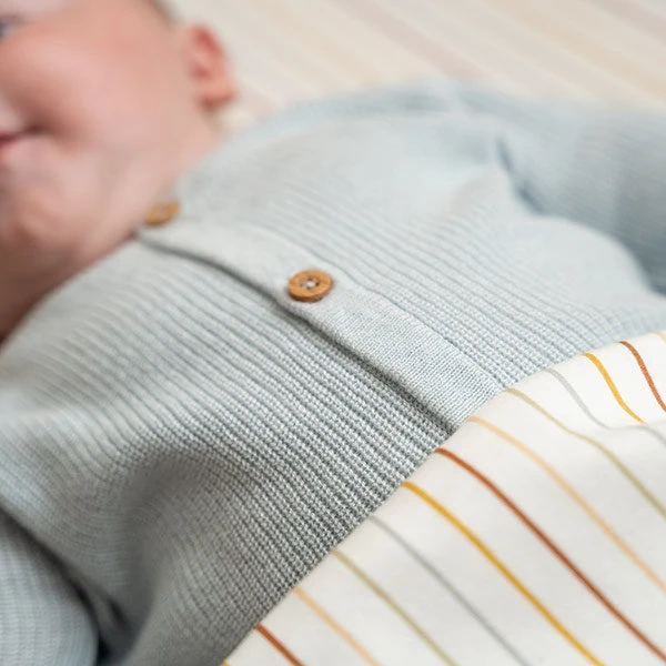 Little Dutch Monddoekjes Vintage Sunny Stripes/Pure Soft Blue 7 Little Dutch Monddoekjes Vintage Sunny Stripes/Pure Soft Blue - Afbeelding 7