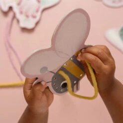 Little Dutch Rijgkaarten Flowers & Butterflies -Little Thingz little dutch little dutch rijgkaarten flowers butt 2