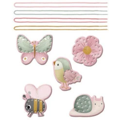 Little Dutch Rijgkaarten Flowers & Butterflies -Little Thingz little dutch little dutch rijgkaarten flowers butt 3