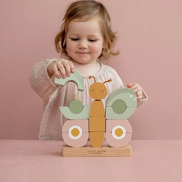 Little Dutch Stapelaar Vlinder 7 Little Dutch Stapelaar Vlinder - Afbeelding 7