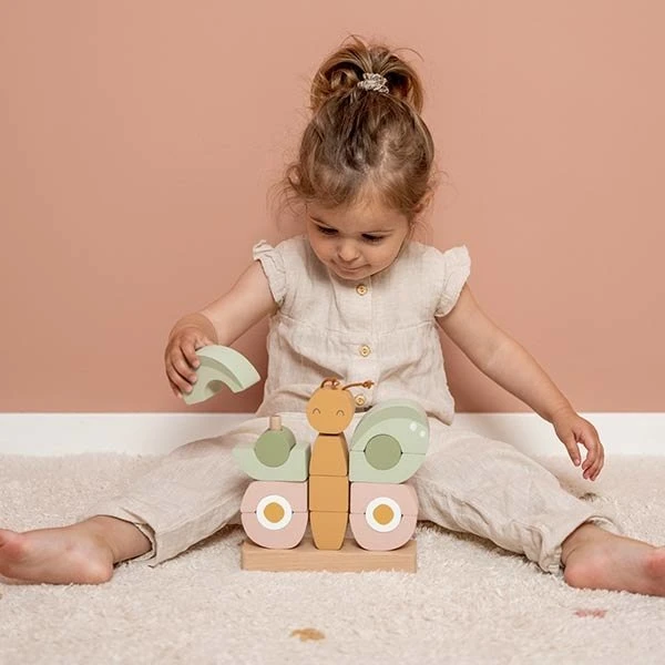 Little Dutch Stapelaar Vlinder 8 Little Dutch Stapelaar Vlinder - Afbeelding 8