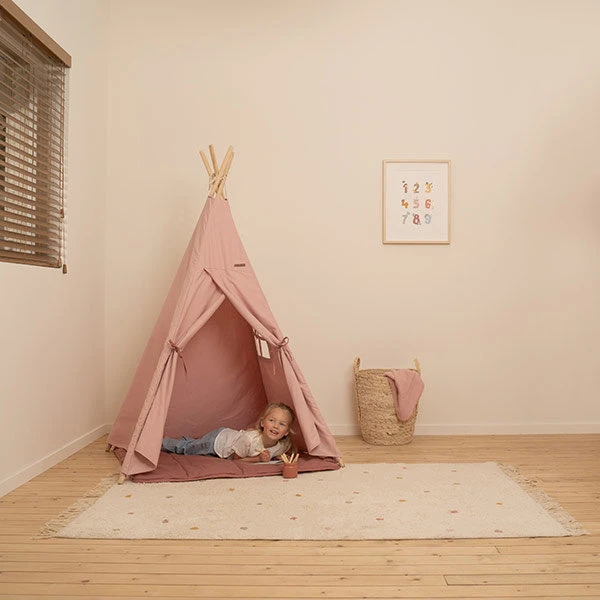 Little Dutch Tipi Tent Roze 4 Little Dutch Tipi Tent Roze - Afbeelding 4
