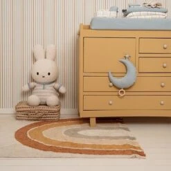 Little Dutch Vloerkleed Rainbow Vintage - 90 X 130 Cm -Little Thingz little dutch little dutch vloerkleed rainbow vinta 4